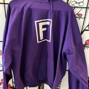 Gildan Purple Hoodie